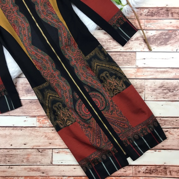 Etro zip front bodycon dress - Picture 3 of 8